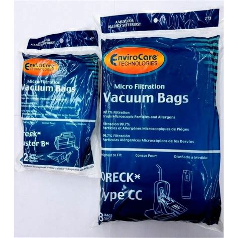 Oreck Vacuum Cleaner Bags To Fit Style CC, and all XL Upright Models (8 Oreck CC & 12 Buster B ...