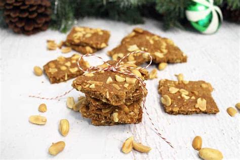 Crisp Crunchy Peanut Brittle Cookies - 2 Cookin Mamas