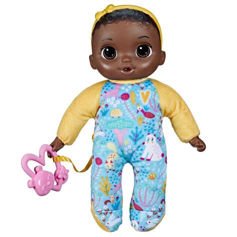 Baby Alive Soft ‘n Cute Doll, Black Hair, 11-Inch First Baby Doll Toy, Washable Soft Doll ...