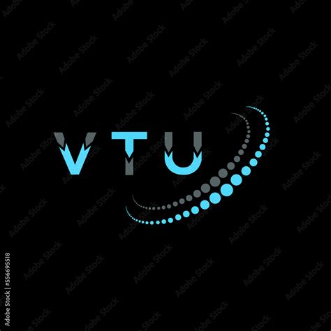 VTU letter logo creative design. VTU unique design. Stock Vector | Adobe Stock