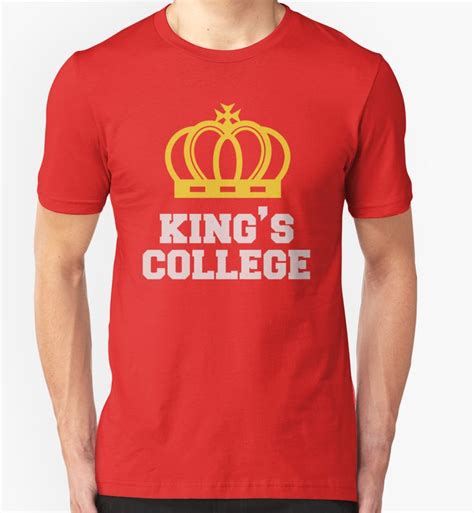 'King's College' T-Shirt by elisc | College t shirts, T shirt, Hoodie shirt