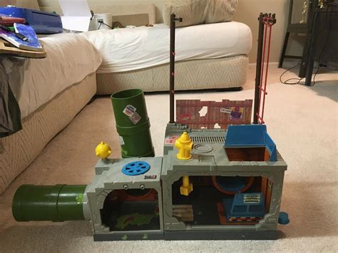 Vintage 1989 TMNT Sewer Lair playset Teenage Mutant Ninja Turtles 100% ...