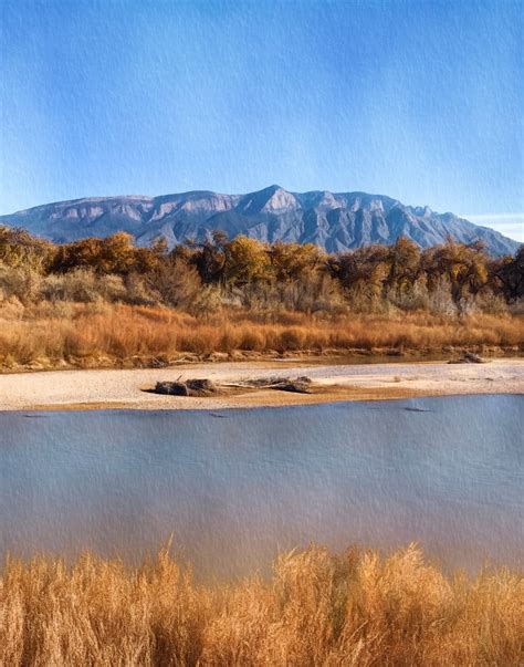 Sandia Reflecting Albuquerque's Sandia Scenic Mountains | Etsy