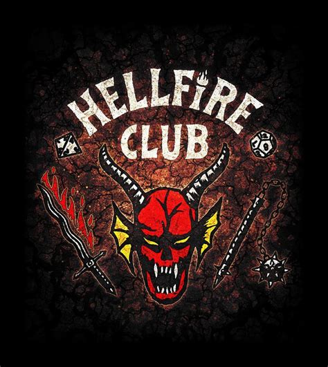 Hellfire Club Logo Stranger Things 4 en 2020 | Pósters art deco ...