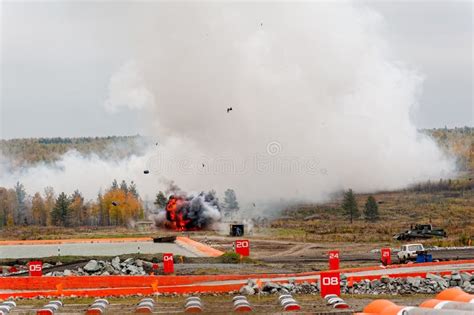 Explosion of a Thermite Bomb Stock Photo - Image of fire, damage: 35339434