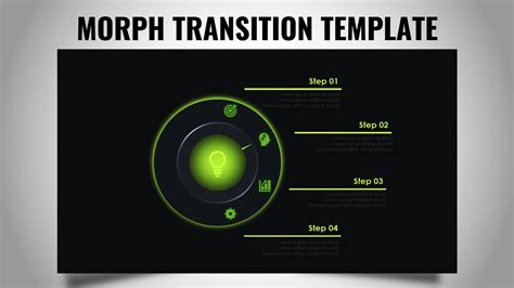 Creative Morph Transition Template in PowerPoint - YouTube