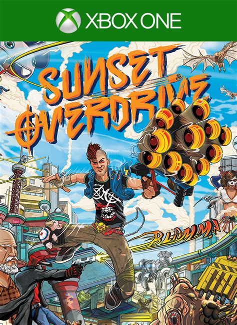 Sunset Overdrive (2014) Xbox One box cover art - MobyGames