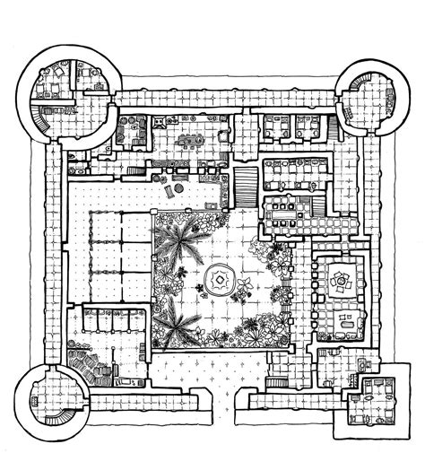 Pin by Don Troutman on RPG Maps handdrawn | Dungeon maps, Fantasy map, Fantasy world map