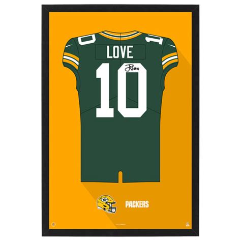 Green Bay PackersJordan Love Jersey Print - For The Deep Rooted Fan ...