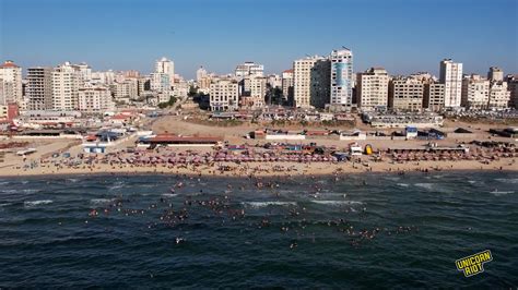 Gazans Flock to Beaches Amid Record Breaking Heatwave - UNICORN RIOT