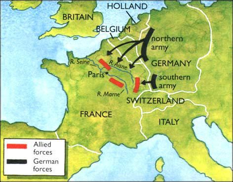 In che modo il piano Schlieffen ha contribuito alla guerra? | Mont Blanc