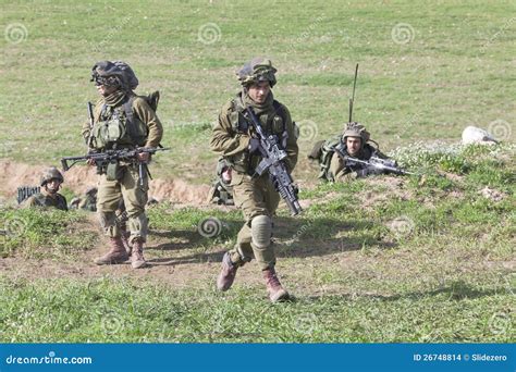 Israeli soldier training editorial stock image. Image of green - 26748814