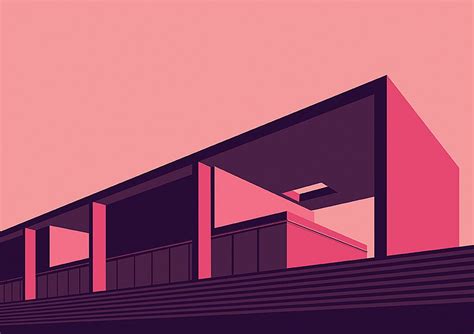 Colorful Architectural Illustrations by Henrique Folster | Architecture ...