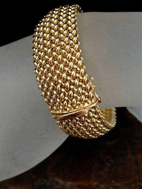 Vintage 14K Italian Gold Bracelet by Vintageimagine on Etsy, $1999.99 Antique Gold Bracelet ...