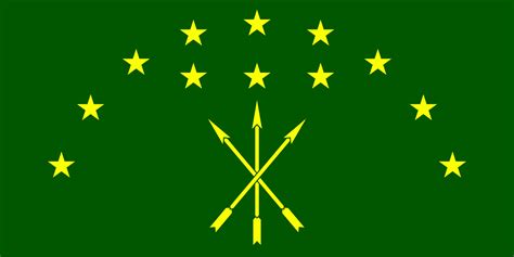 Adygea Flag (RGB) (PNG) V2 by Epic-33 on DeviantArt