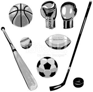 Sports Equipment Stock Vector | Royalty-Free | FreeImages