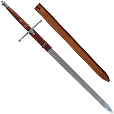 Silver William Wallace Braveheart Medieval Scottish Claymore