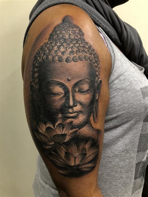 Buddha tattoo by Lorand! Limited availability at Revival Tattoo Studio ...