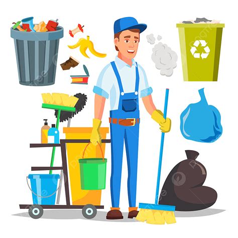 Janitor PNG, Vector, PSD, and Clipart With Transparent Background for ...