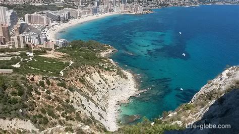 Beaches of Calpe, Spain. An overview of all the beaches of Calpe