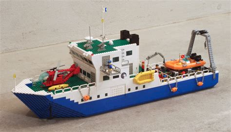 Bateau Lego MOC Ocean Explorer