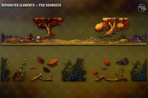 Fantasy Backgrounds #1 | GameDev Market