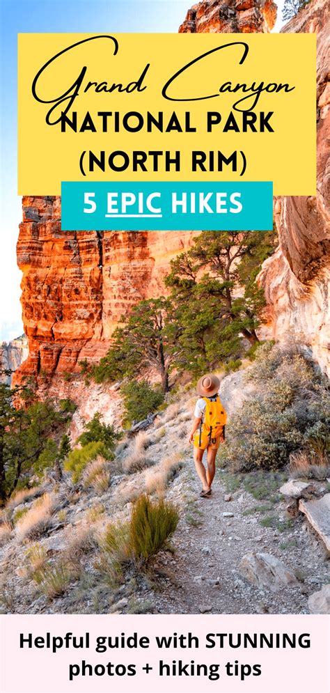 5 BREATHTAKING Grand Canyon NORTH RIM HIKES (+Tips)