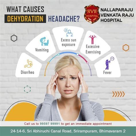 Dehydration Headache causes | Headache causes, Checkup, Headache