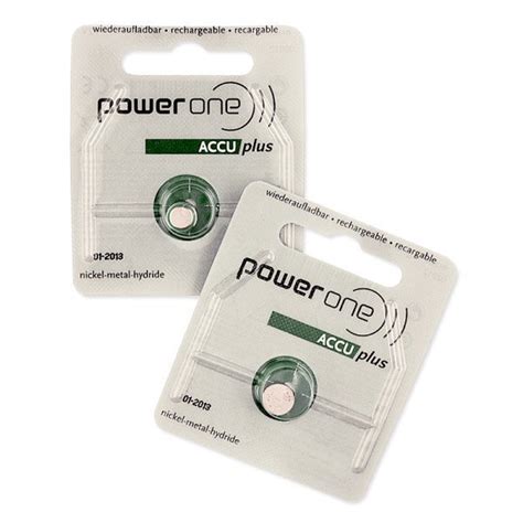 Rechargeable Hearing Aid Batteries