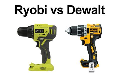 Ryobi vs Dewalt: How To Compare? - ToolsPros