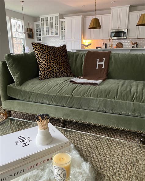 10+ Green Sofas In Living Rooms – HomeDecorish