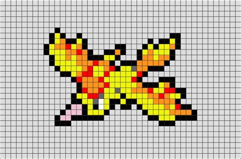 Pokemon Moltres Pixel Art – BRIK