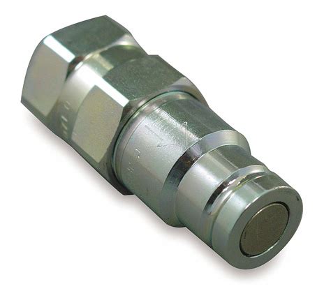 Hydraulic Coupler Nipple, FFI Series, Steel - Grainger