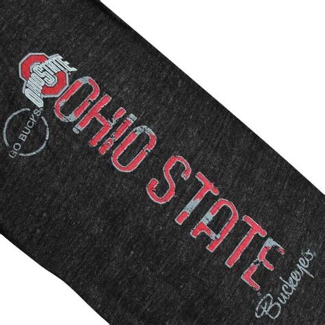 Ohio State Buckeyes Ladies Comfort Stamp Tri-Blend Pants - Charcoal ...