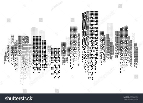 Building City Illustration City Scene On Stock Vector (Royalty Free ...