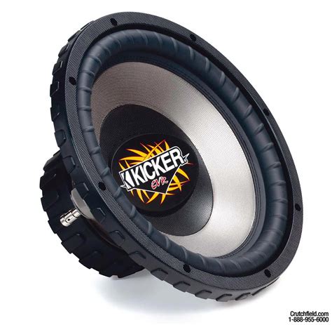 Kicker CompVR CVR15-4 15" Dual 4-ohm Voice Coil Component Subwoofer at ...