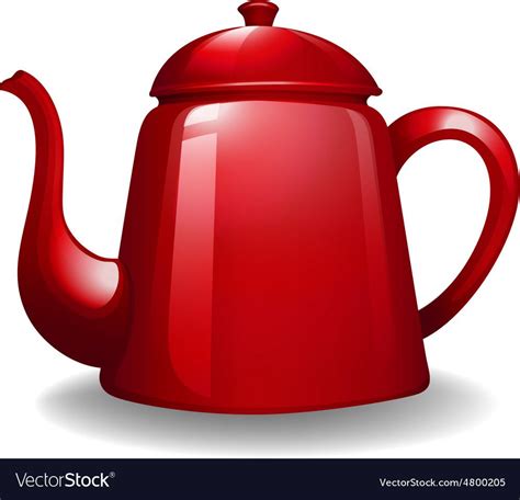 Kettle, Adobe Illustrator, White Background, Tea Pots, Vector Free, Royalty Free, Color, Tea Pot ...