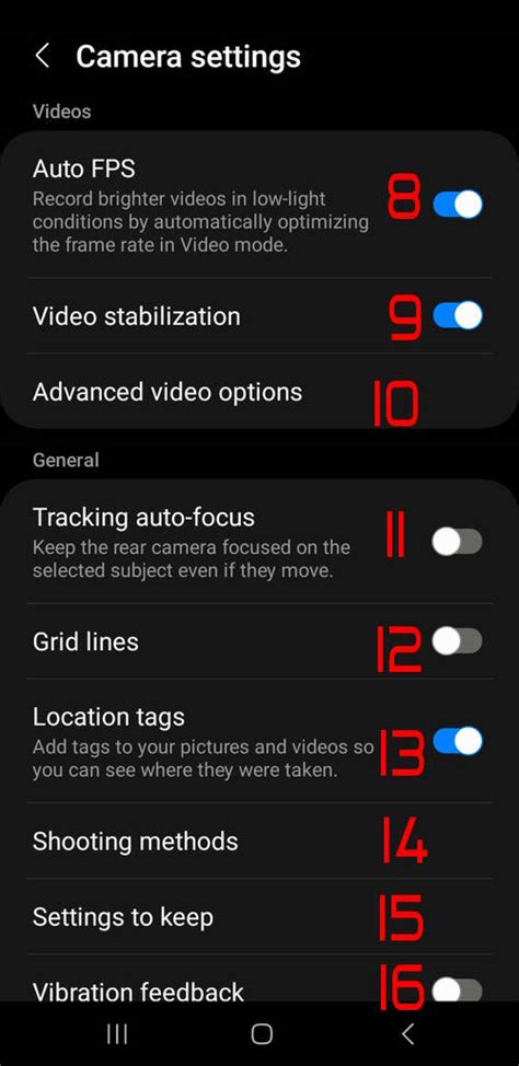 Galaxy S23 Camera Settings Explained - Guides for Samsung Galaxy S23