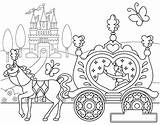 Free Cinderella Carriage Coloring Page  Vrogueco sketch template