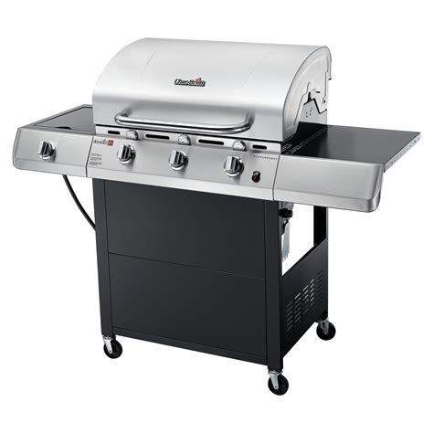 CharBroil TRU-Infrared Performance 3 Burner Gas Grill with Side Burner ...