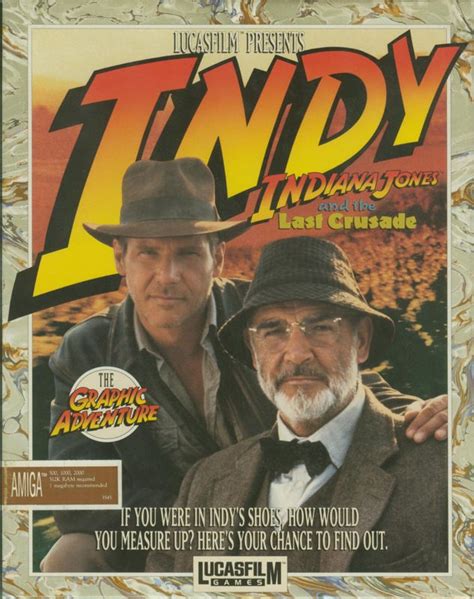 Indiana Jones and the Last Crusade: The Graphic Adventure (1989) Amiga ...