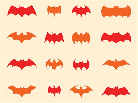 Batman Logo Set Vector Art & Graphics | freevector.com