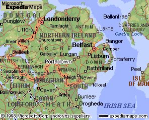 Portadown Ireland Map