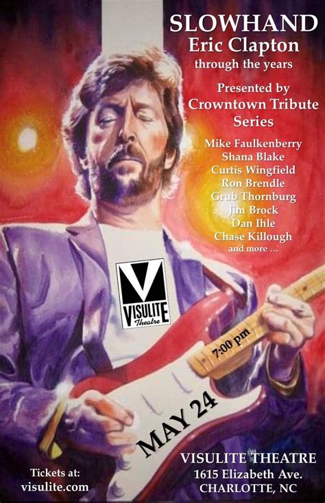 Crowntown Tribute Series presents Slowhand- Eric Clapton through the ...