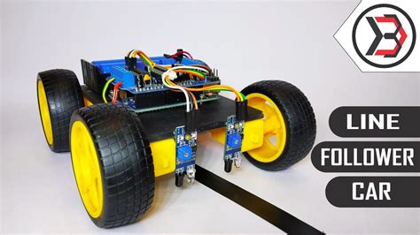 Line Following Robot Arduino Components