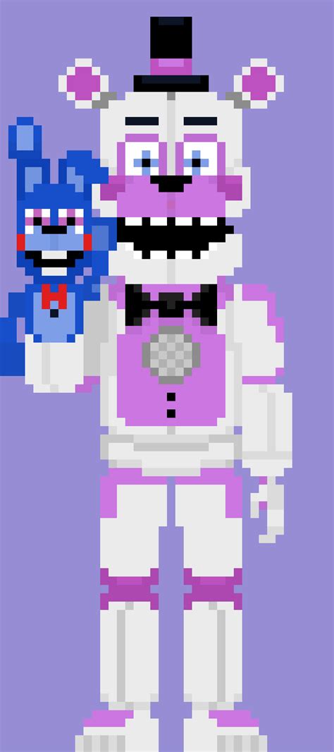 Funtime freddy opening pixel art