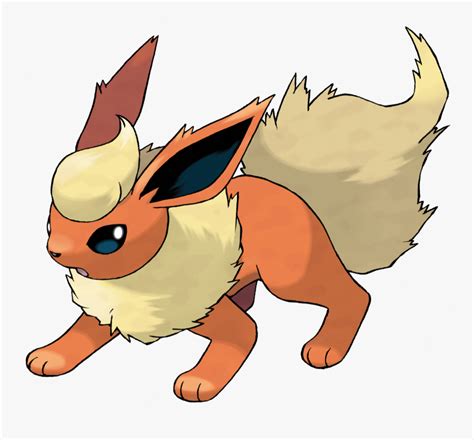 Flareon Pokemon Eevee Evolution, HD Png Download - kindpng