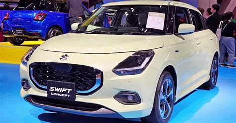 India-bound 2024 Maruti Suzuki Swift Hybrid in white colour: A closer look [Video]