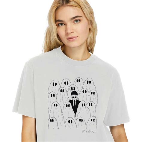 Phoebe Bridgers Merch Ghost White Shirt - Hole Shirts