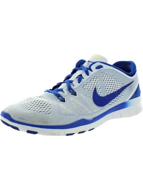 Nike - Nike Womens Free 5.0 Tr Fit 5 Running, Cross Training Shoes Blue 12 Medium (B,M ...